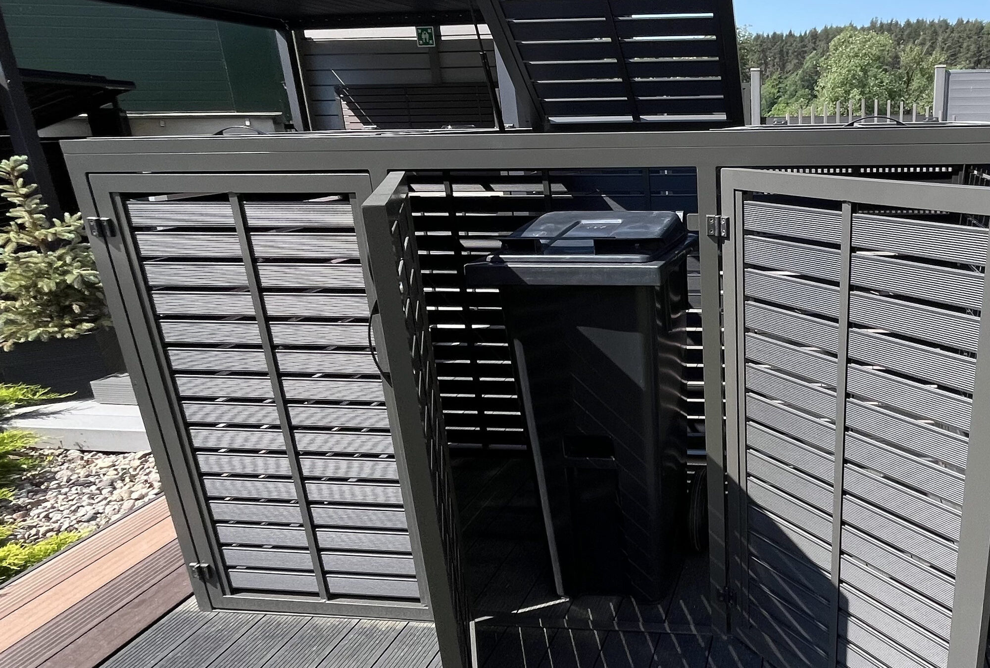 Avfallsskjul i boligfelt — bilde 3