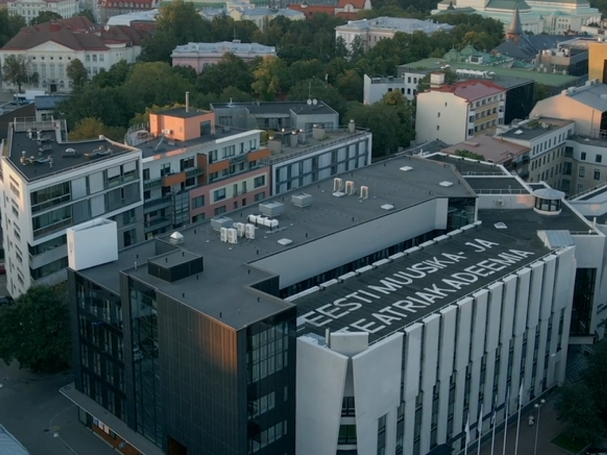 Takterrasse, musikkakademiet i Estland