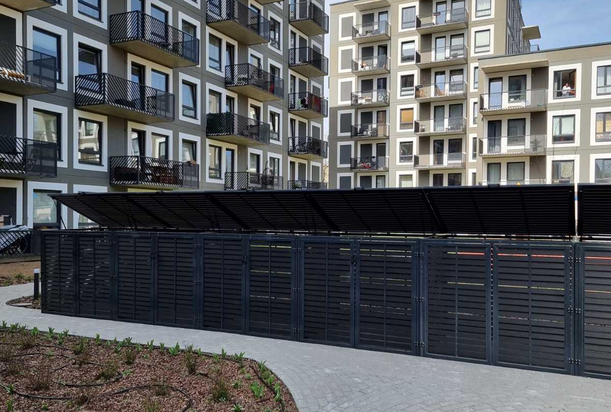 InoBox i boligkvartalet «Live Up»