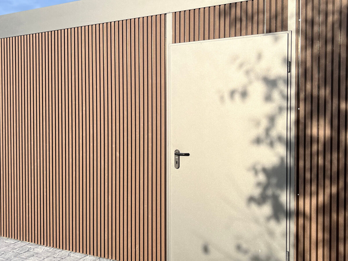Carport kledd med FLC — bilde 3
