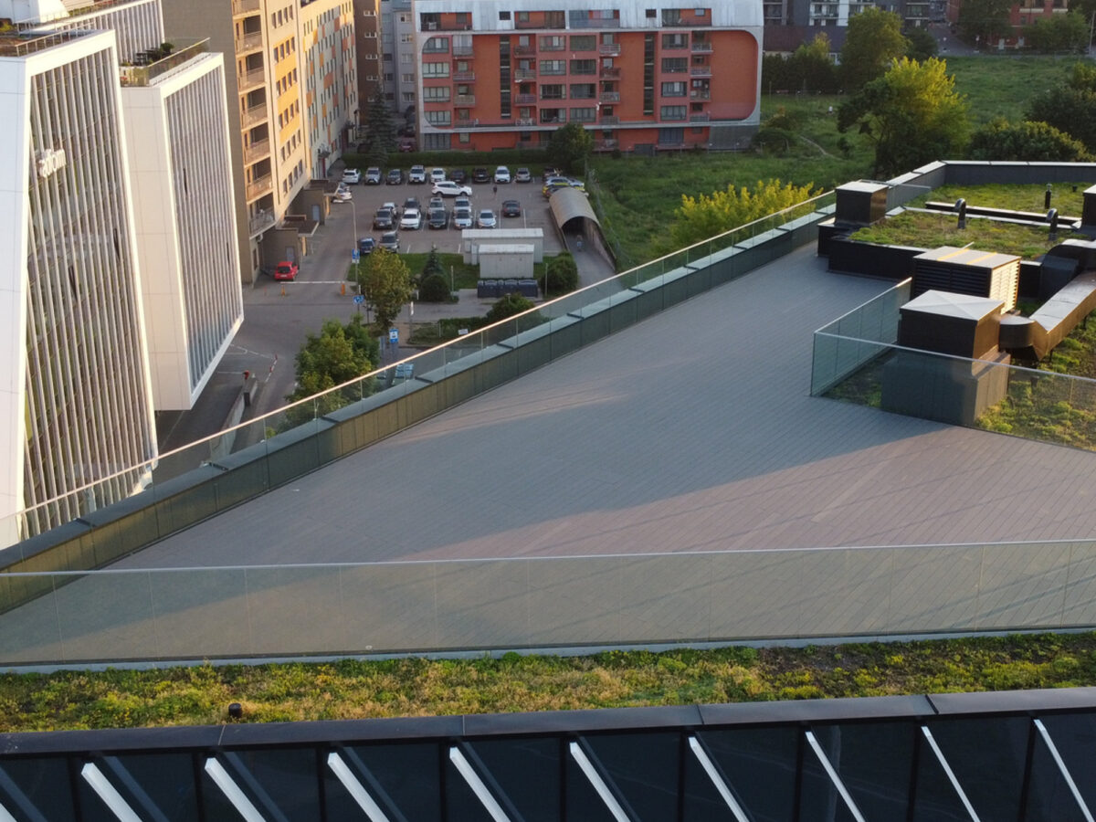 Takterrasse i Sporto g.