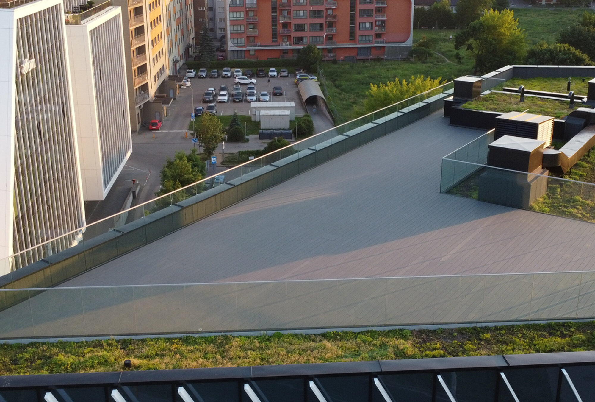 Takterrasse i Sporto g.