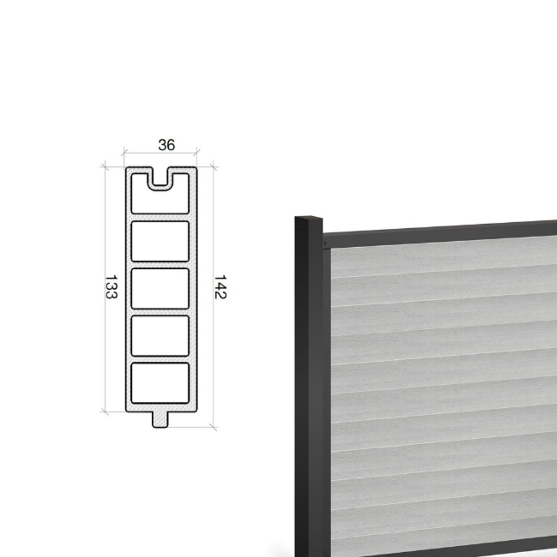 Gjerdefelt SEC130 — bilde 2