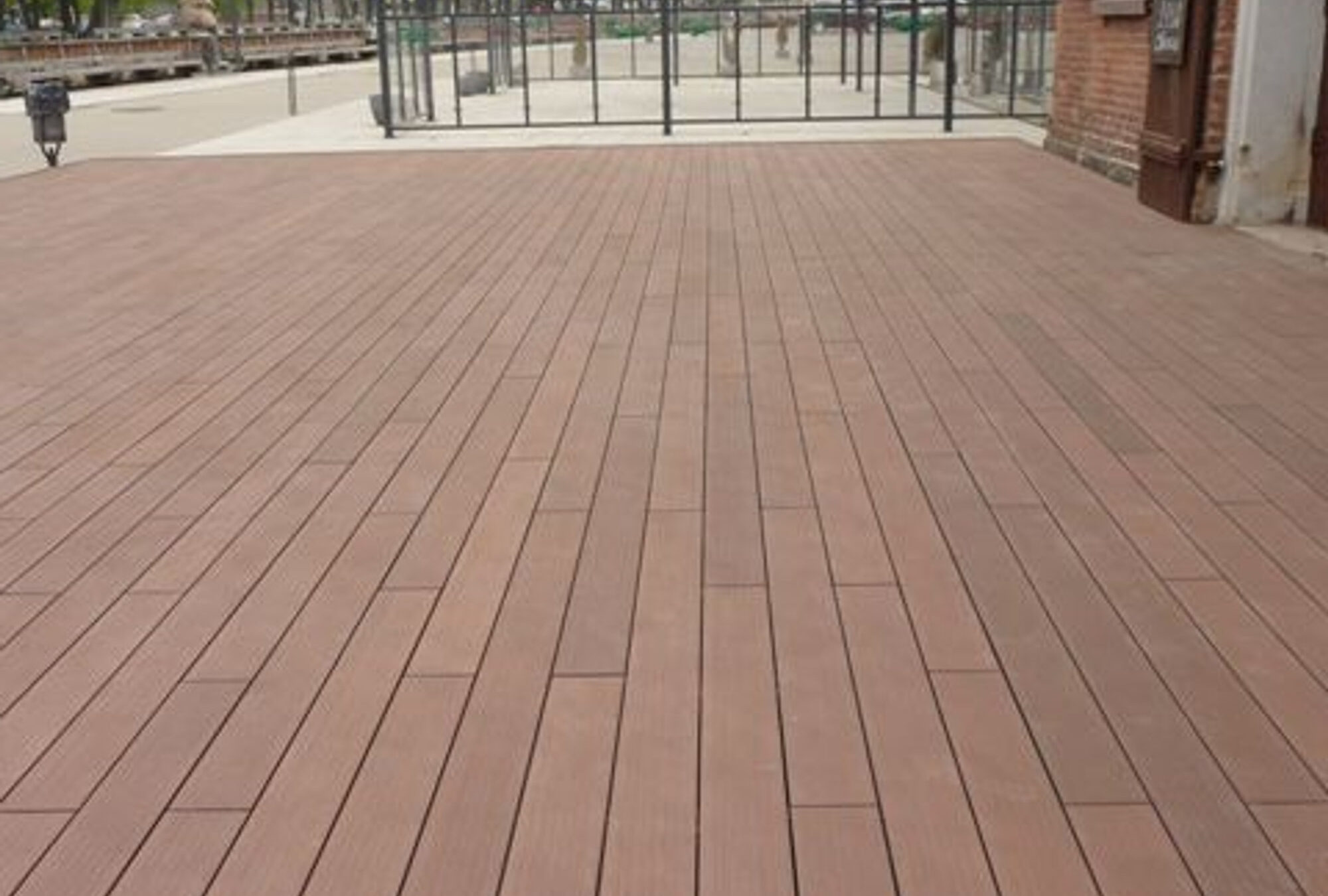 Terrasse i Klaipėdas gamleby — bilde 2