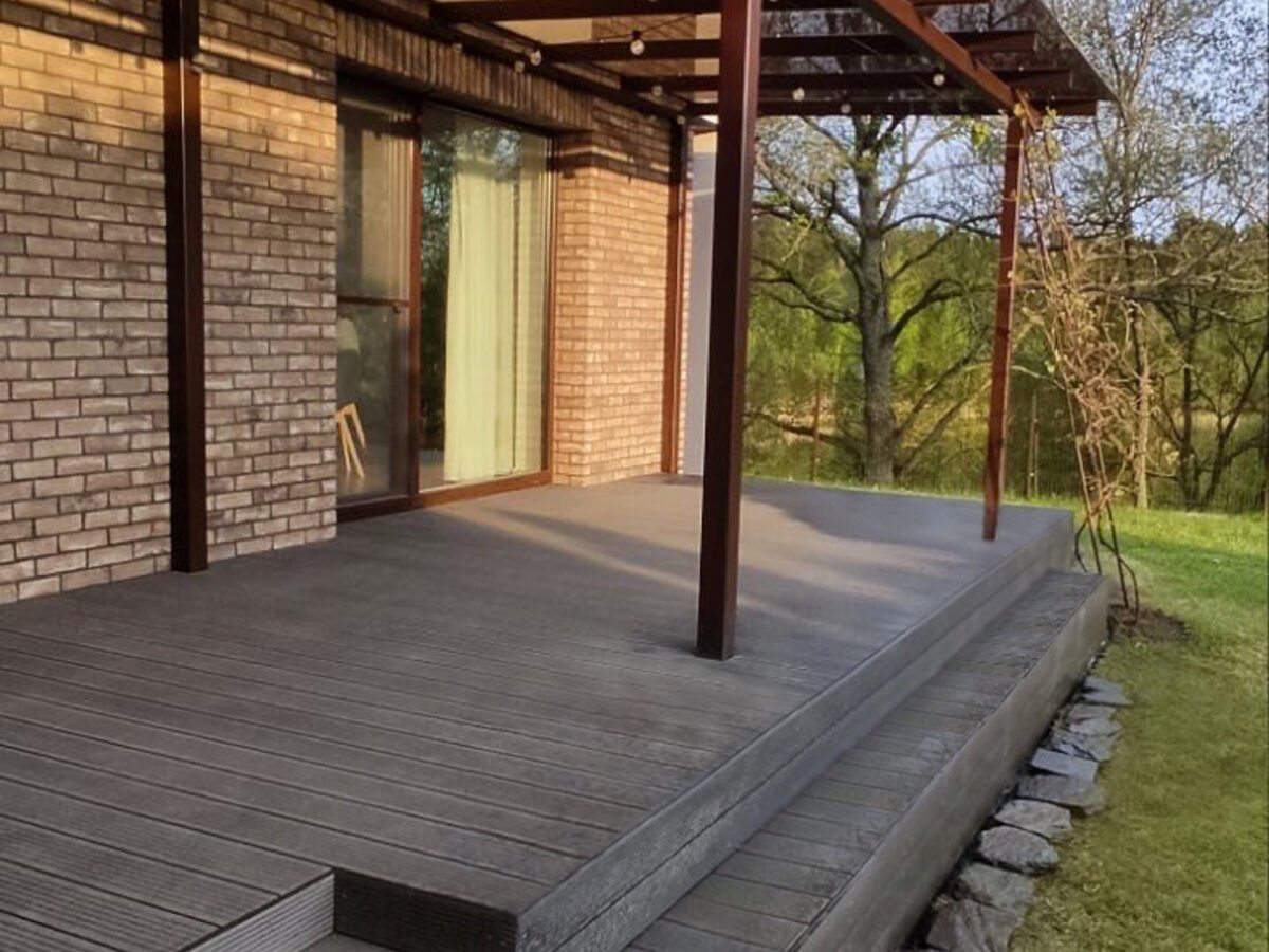 Terrasse med trapp — bilde 3