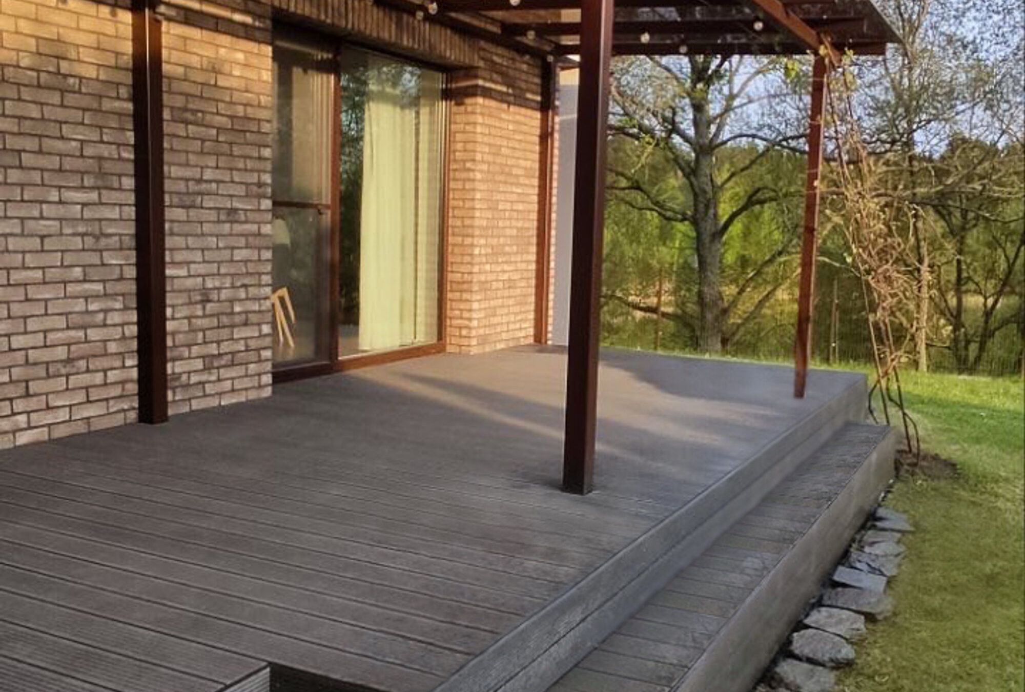 Terrasse med trapp — bilde 3