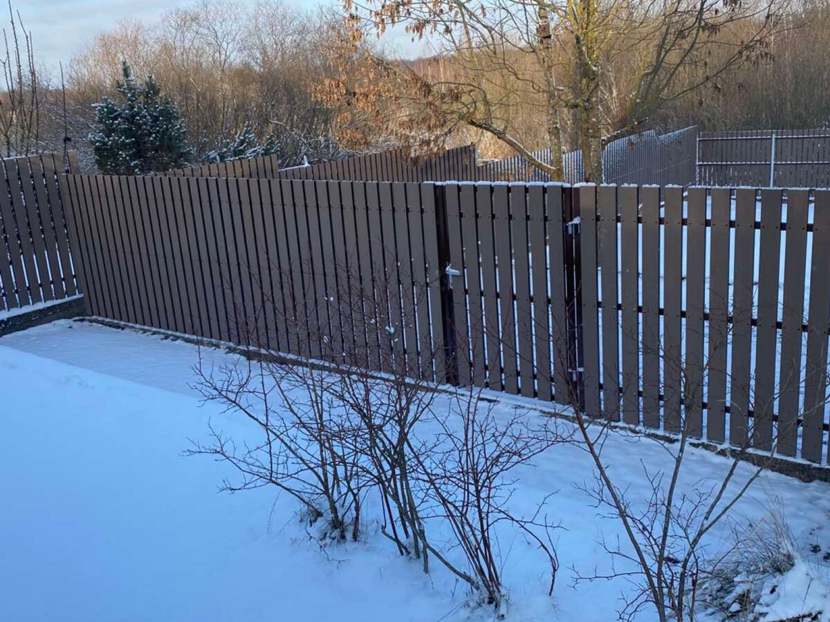 Gjerdefelt i skråning — bilde 3